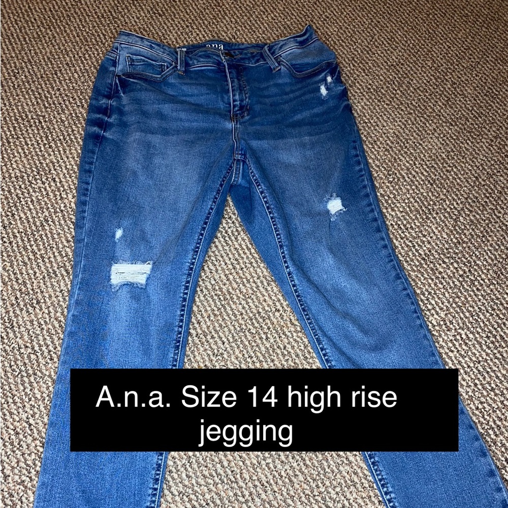A.n.a. High rise jeggings size 14